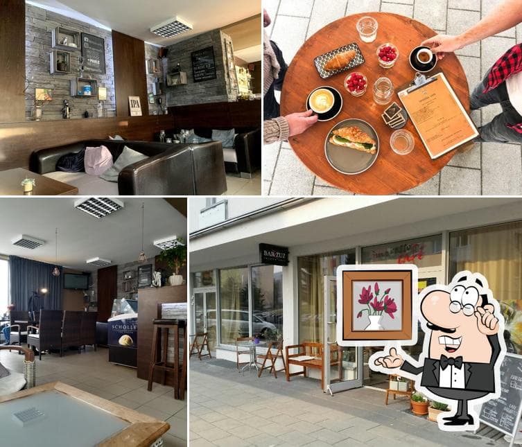 Sedenie a atmosféra kaviarne